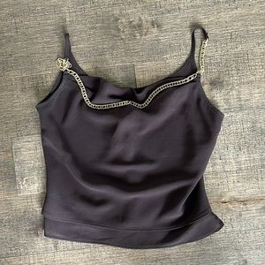 Vintage Tank With Chain